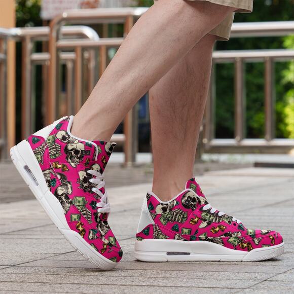 kokorepublic Unisex Non Slip Sneakers Lace Up Fashion Shoes - Picture 7 of 7